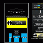 blackhead white line concert ticket