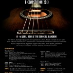 Asia International Guitar Festival 2013 Poster-Guitar-2013