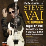 steve vai live in bangkok